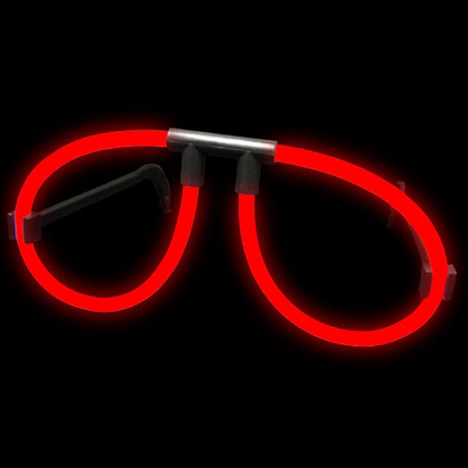 Red Glow Glasses