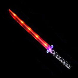 Light-up Ninja Sword w/ Sound Red